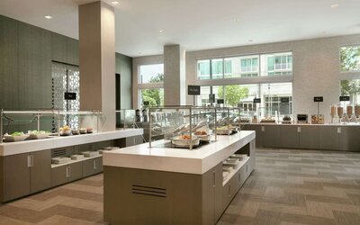 Breakfast available at Embassy Suites By Hilton Atlanta Midtown.