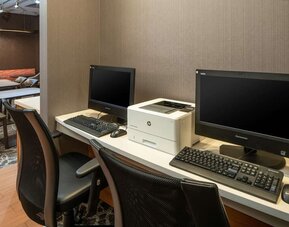 Business center at Sonesta Select Nashville Airport Suites.