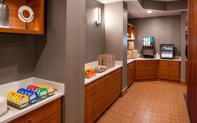 Breakfast available at Sonesta Select Nashville Airport Suites.