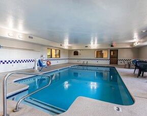 Indoor pool at Quality Inn & Suites, La Vergne.