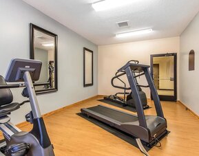 Gym at Quality Inn & Suites, La Vergne.