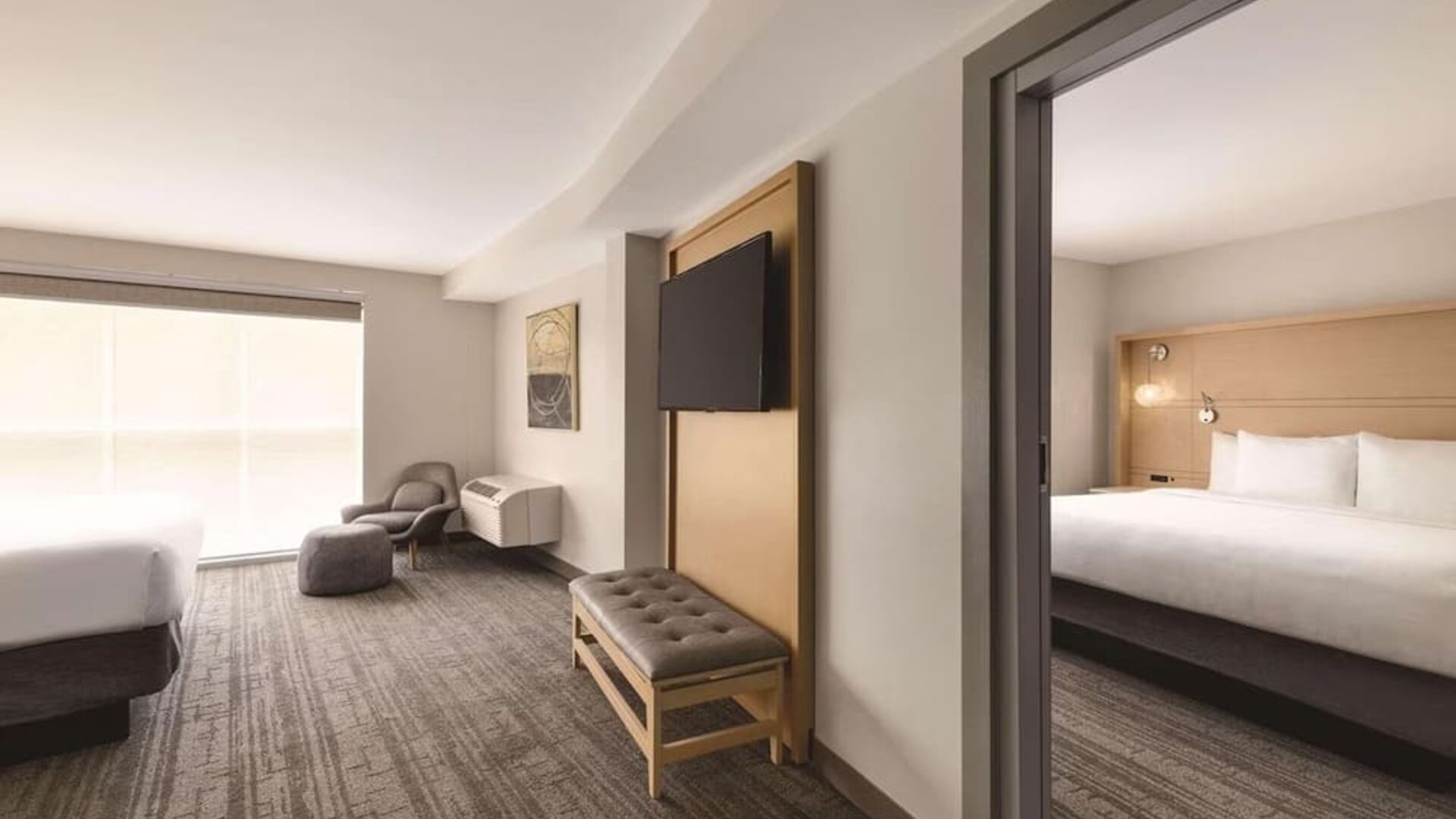 Day use room at Radisson Hotel Atlanta Airport.