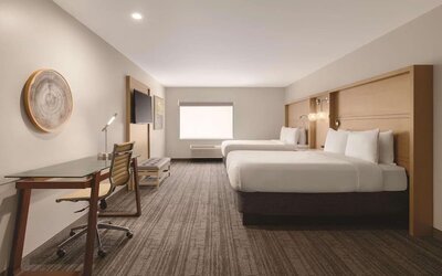 Day use room at Radisson Hotel Atlanta Airport.