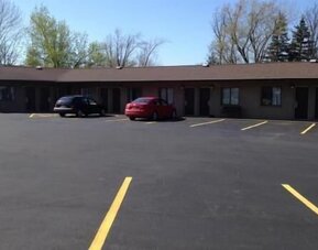 Parking available at Stadium View Inn.