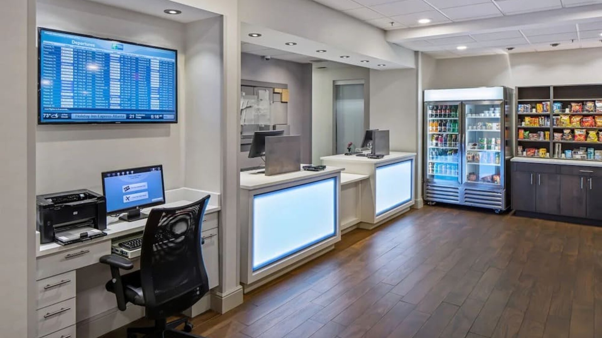 Business center at Holiday Inn Express Atlanta Airport - College Park By IHG.