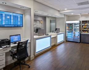 Business center at Holiday Inn Express Atlanta Airport - College Park By IHG.