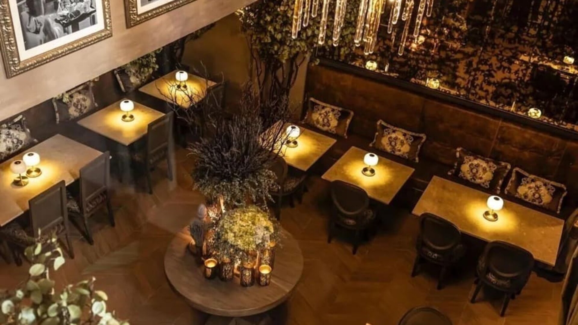 Dining area at Olive Boutique Hotel.