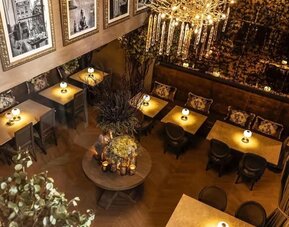 Dining area at Olive Boutique Hotel.