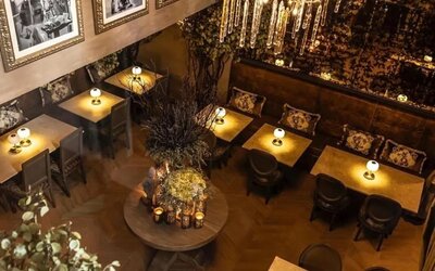 Dining area at Olive Boutique Hotel.