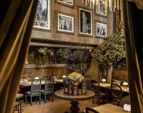 Dining area at Olive Boutique Hotel.