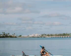 Lagune activities at Olive Boutique Hotel.