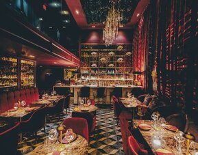 Dining room at O:LV HOTEL.