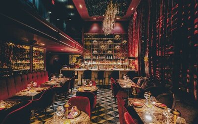 Dining room at O:LV HOTEL.