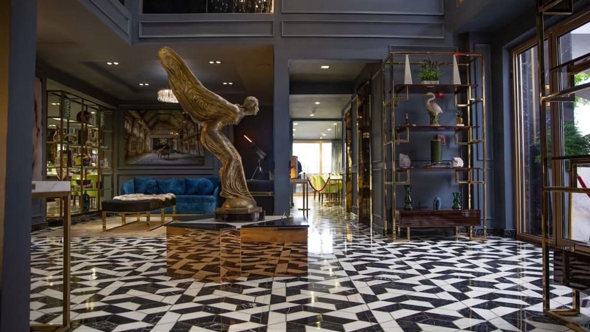 Reception hall at O:LV HOTEL.