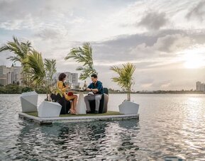 Lagoon activities at O:LV HOTEL.