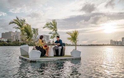 Lagoon activities at O:LV HOTEL.