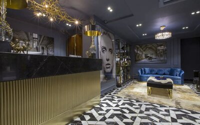 Reception hall at O:LV HOTEL.