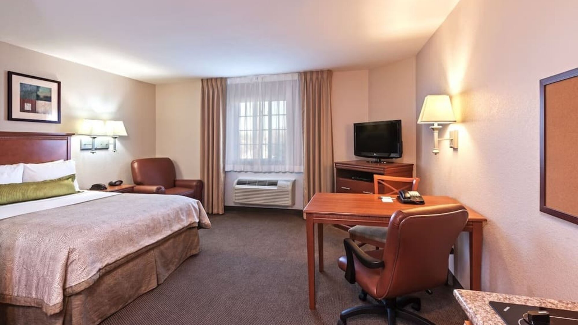 Day use room at Candlewood Suites Pearland-Houston South.