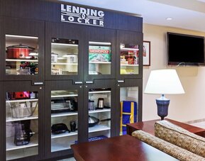 Convenience store at Candlewood Suites Pearland-Houston South.