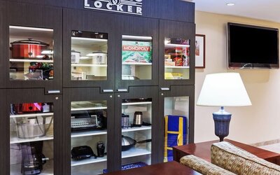 Convenience store at Candlewood Suites Pearland-Houston South.