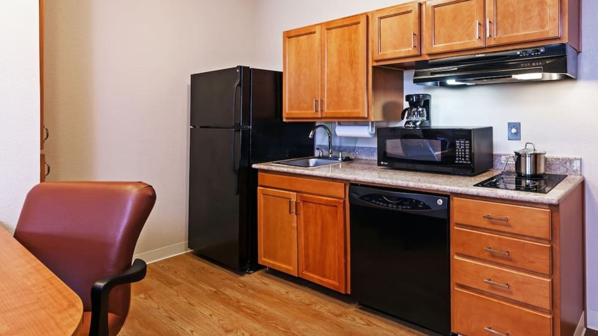 Day use room at Candlewood Suites Pearland-Houston South.