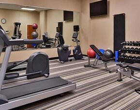 Gym at Candlewood Suites Pearland-Houston South.