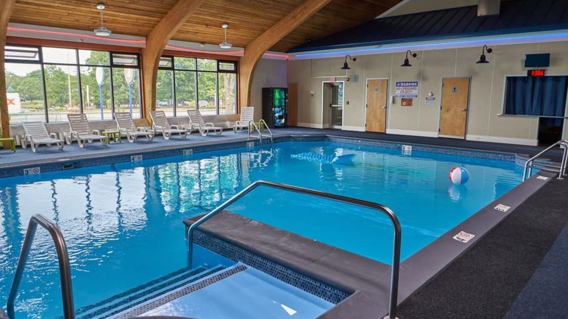 Indoor pool at Seaport Resort And Marina.