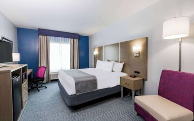 Day use room at Days Inn & Suites By Wyndham Houston NW Cypress.