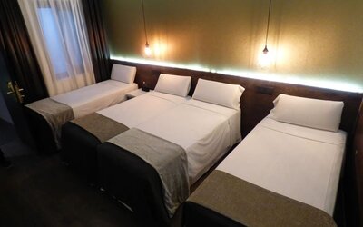 Day use room at Hotel Moderno Barcelona.