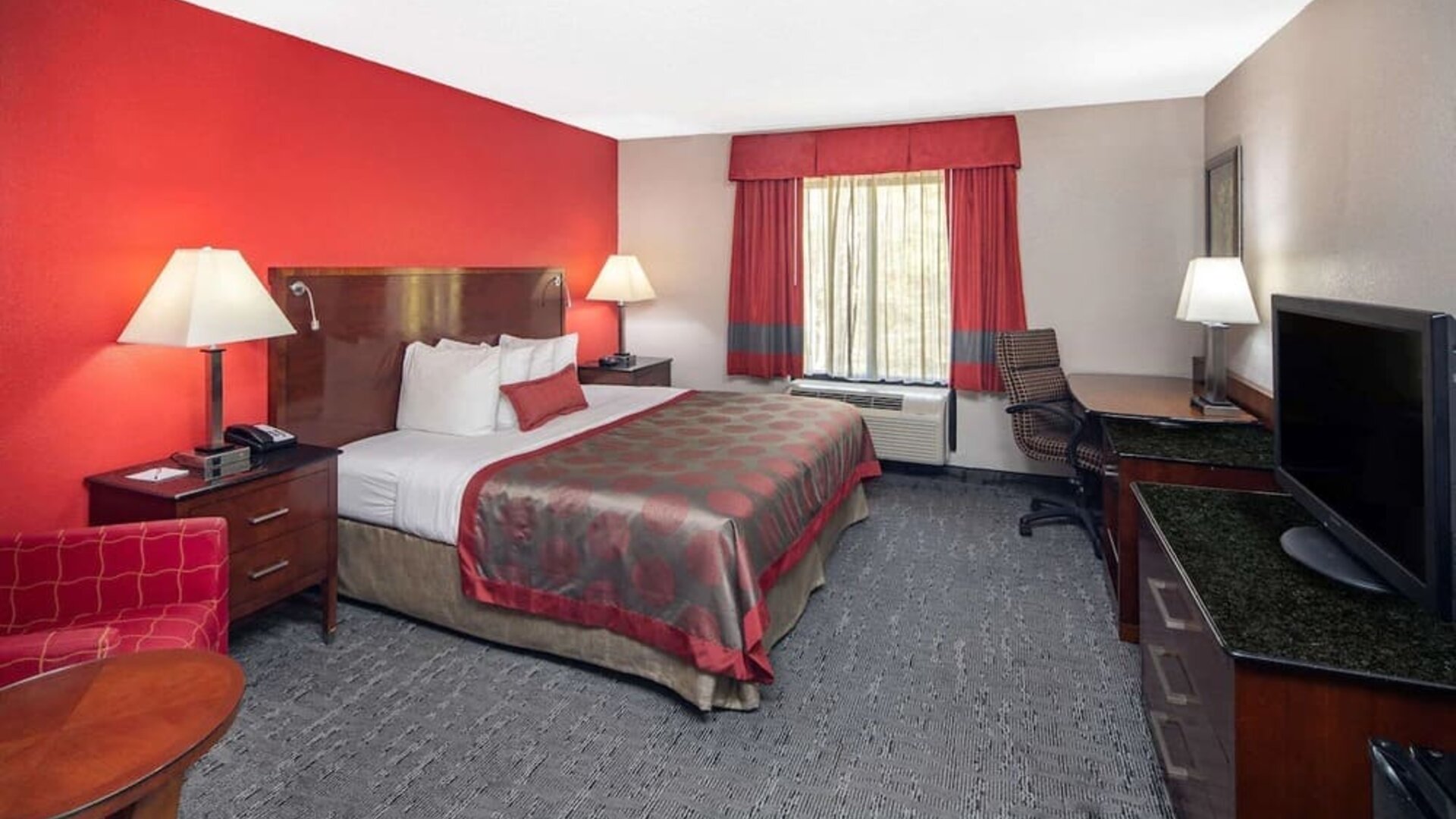 Day use room at Ramada By Wyndham Alpharetta/Atlanta North.