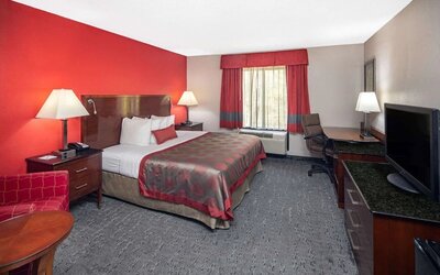 Day use room at Ramada By Wyndham Alpharetta/Atlanta North.