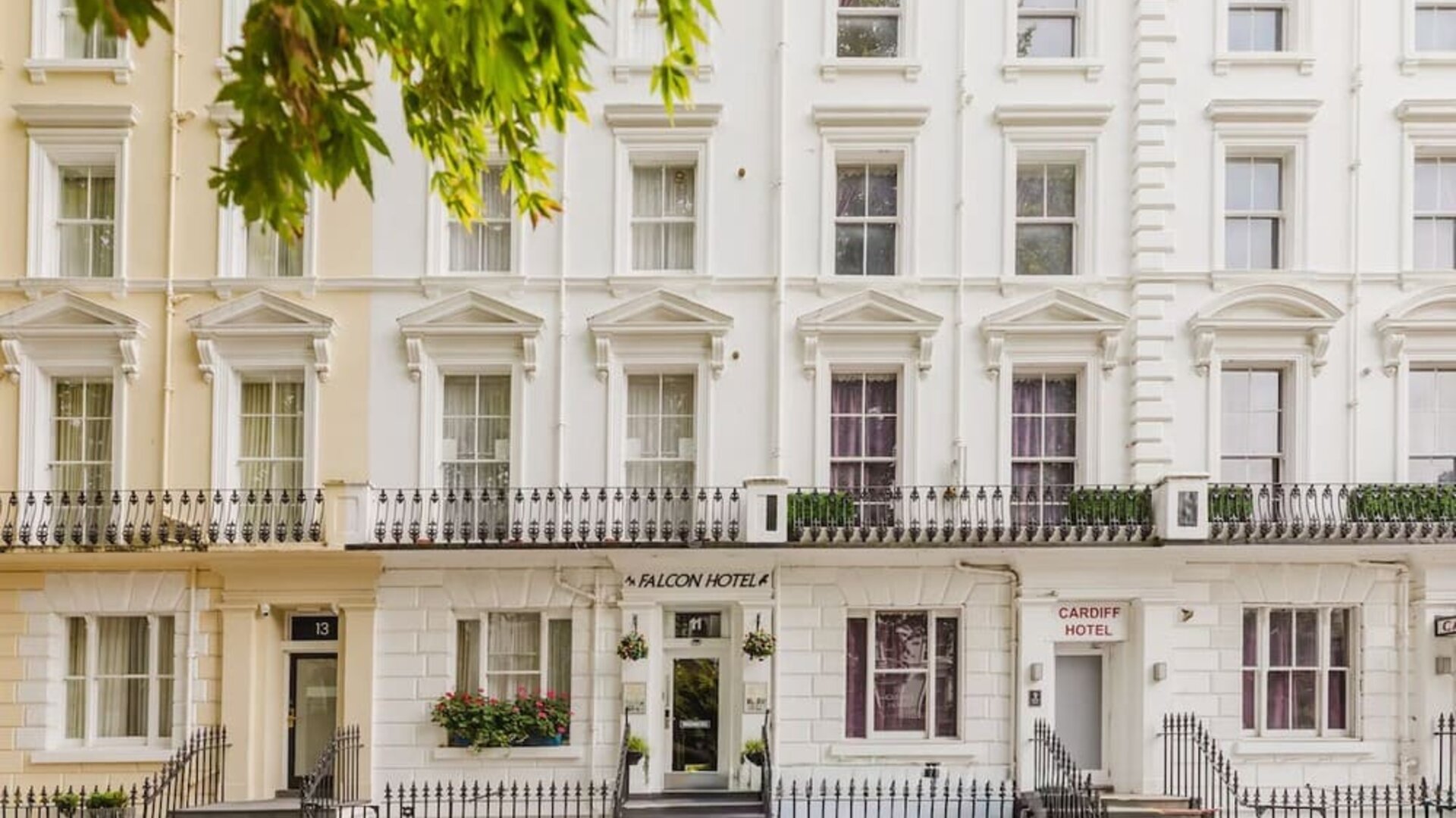 Hotel exterior at The Chapter Hotels - Falcon Hotel.