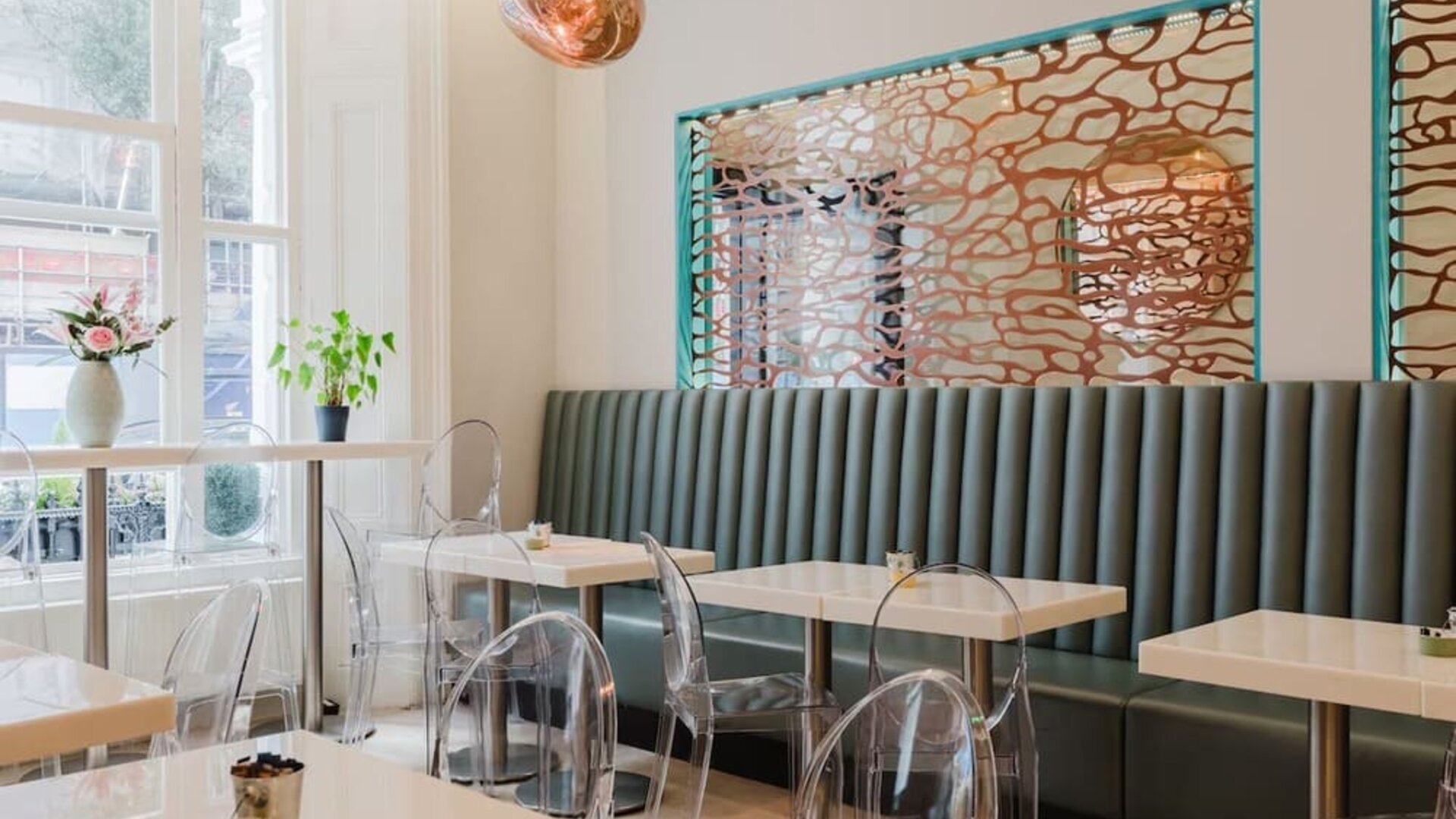 Dining area at The Chapter Hotels - London Hyde Park.