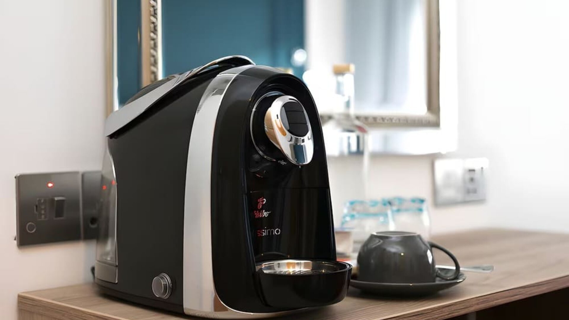 Coffee station at The Chapter Hotels - London Hyde Park.