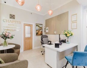 Reception at The Chapter Hotels - London Hyde Park.