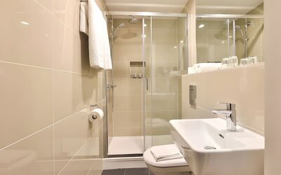 Bathroom at The Chapter Hotels - London Hyde Park.