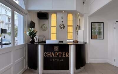 Reception at The Chapter Hotels - Princes Square.