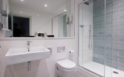 Guest bathroom at The Chapter Lancaster Gate.