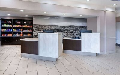 Reception at La Quinta Inn & Suites By Wyndham Roswell.