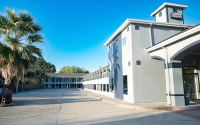 Property exterior at Airway Inn - IAH Airport.