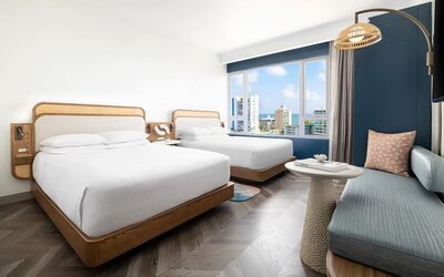 Day use room at Hyatt Centric Isla Verde San Juan.