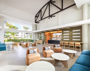 Lobby seating at Hyatt Centric Isla Verde San Juan.