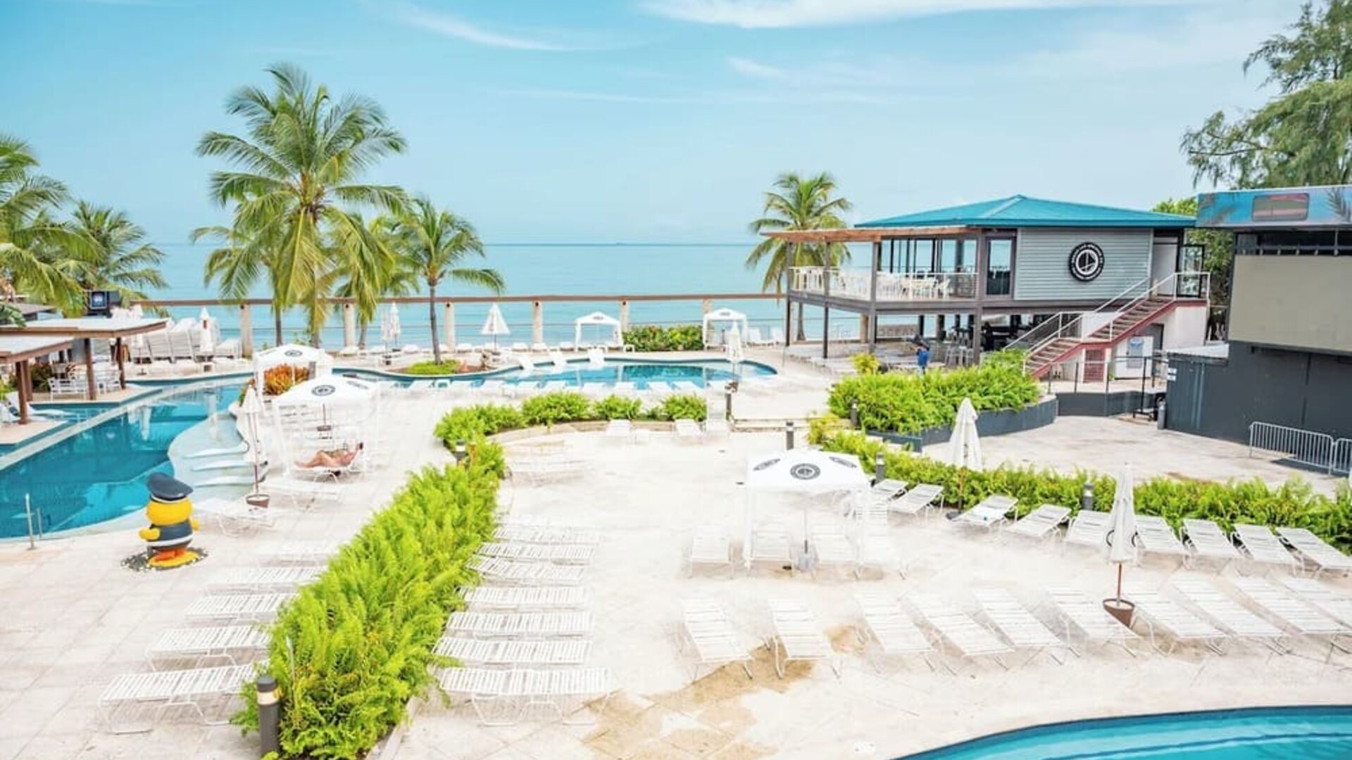 Outdoor pool at Hyatt Centric Isla Verde San Juan.