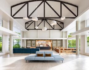 Lobby seating at Hyatt Centric Isla Verde San Juan.