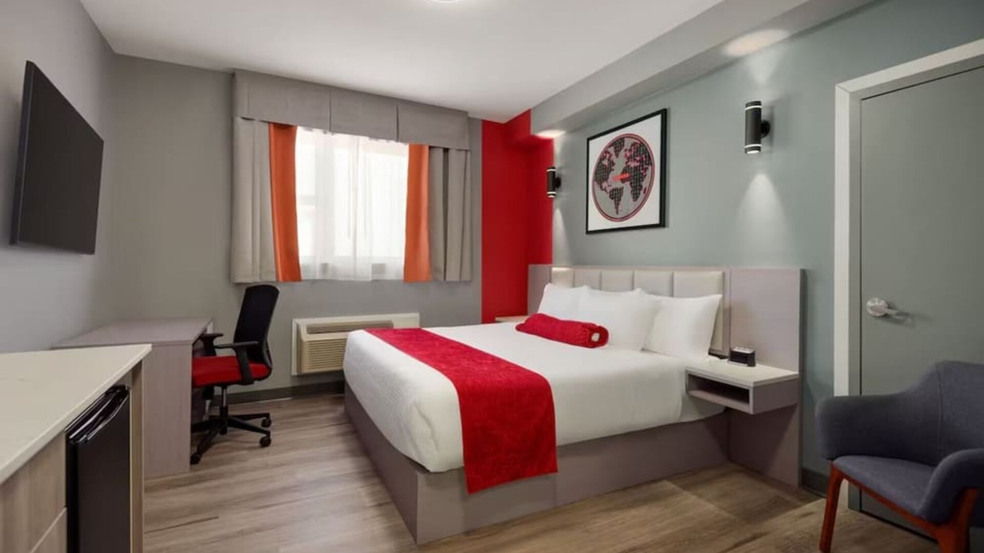 Day use room at Ramada By Wyndham West Edmonton Hotel & Suites.