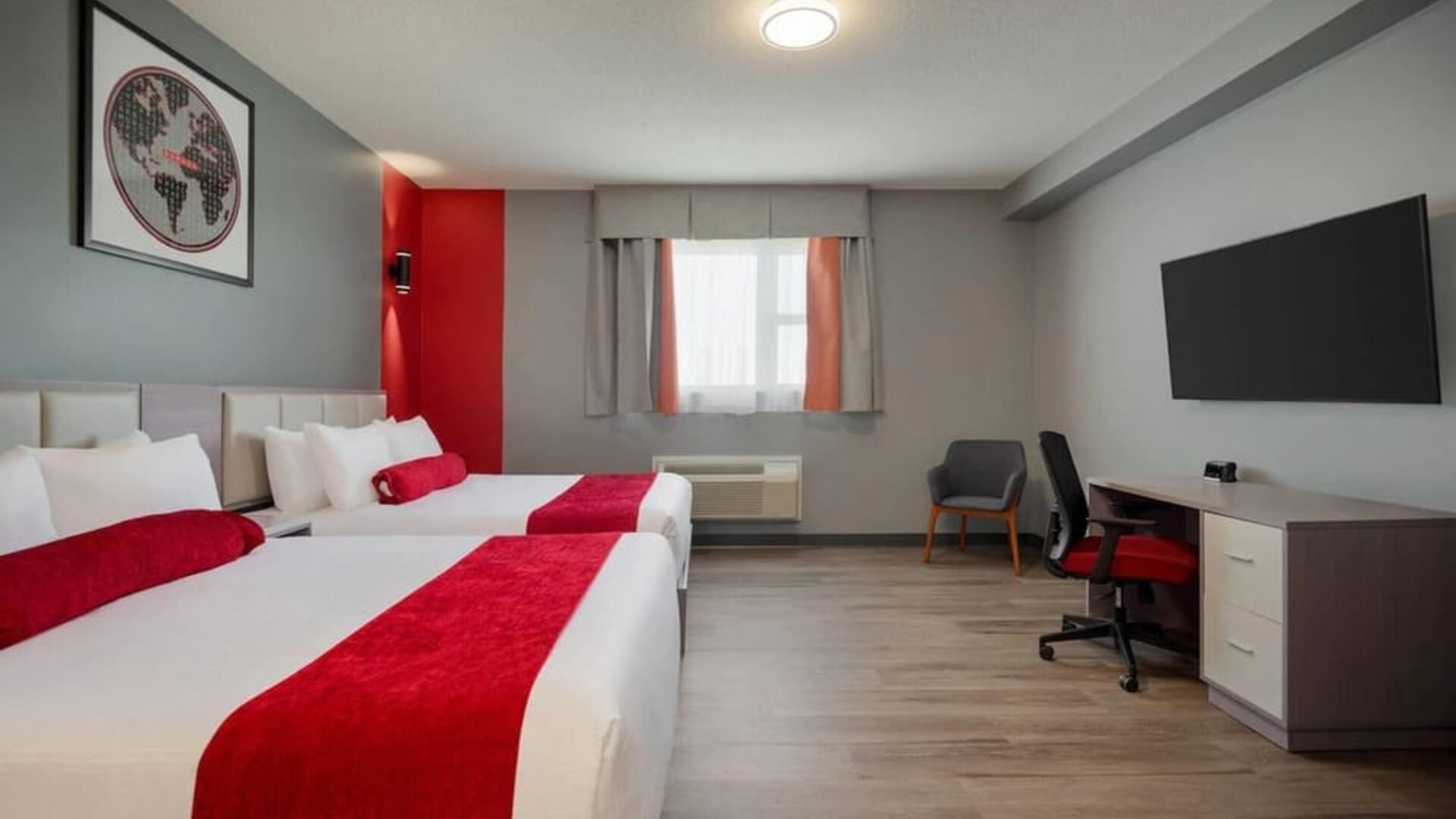 Day use room at Ramada By Wyndham West Edmonton Hotel & Suites.