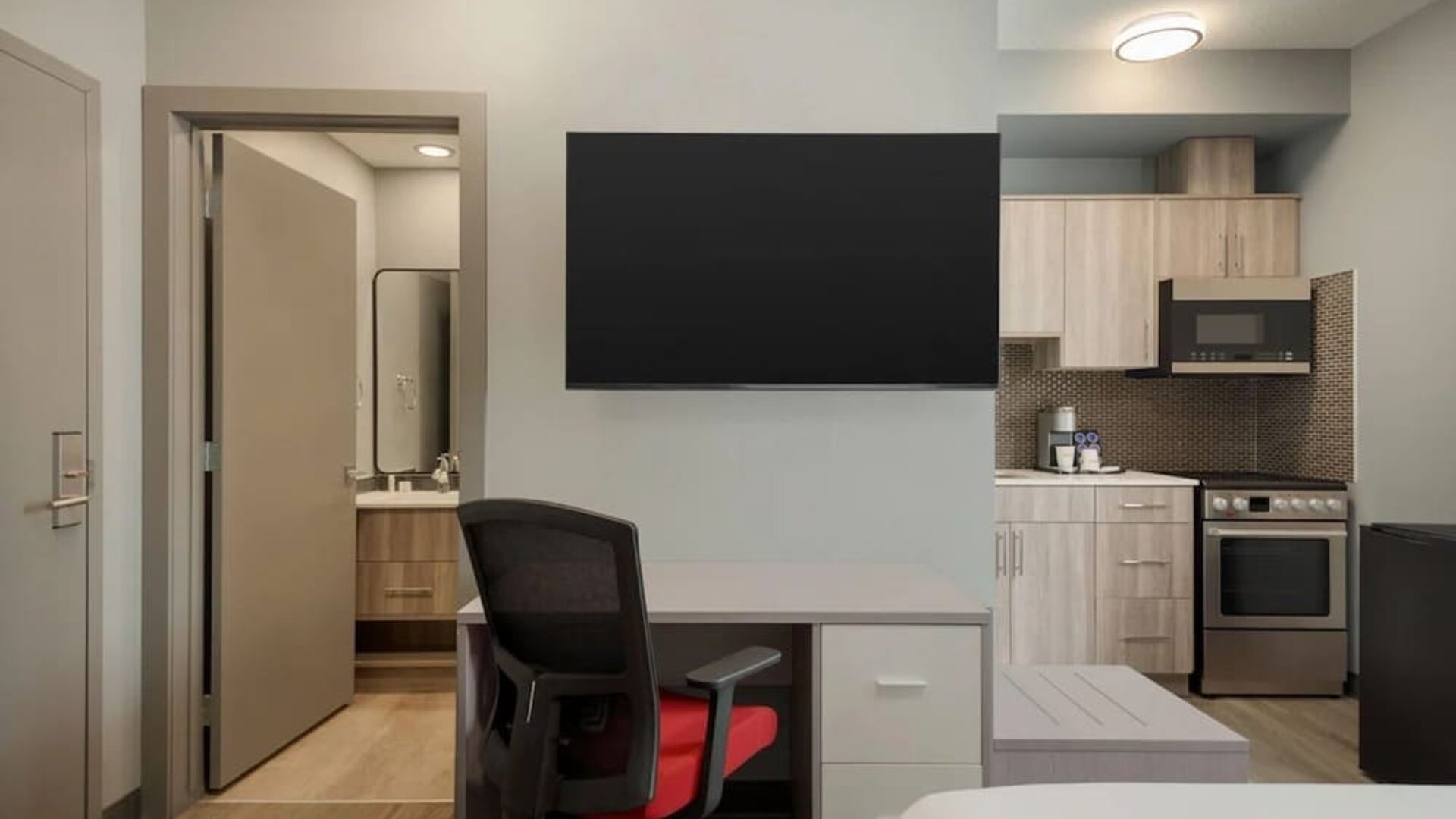 Day use room at Ramada By Wyndham West Edmonton Hotel & Suites.