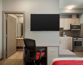 Day use room at Ramada By Wyndham West Edmonton Hotel & Suites.
