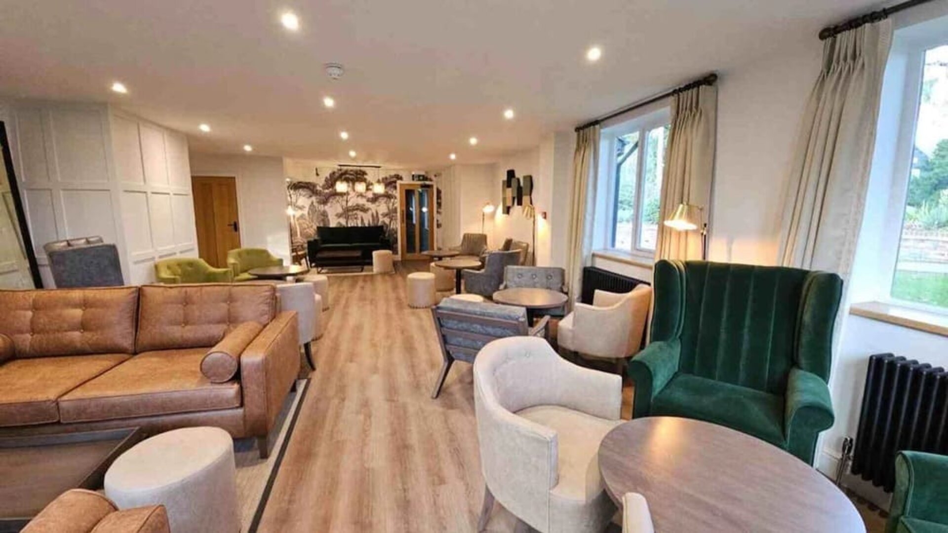 Lounge at The Great Hallingbury Manor.