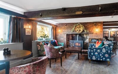 Dining area at The Mill Hotel - Surya Hotels
